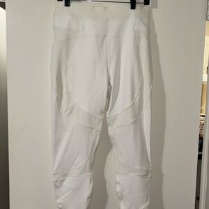 White Lululemon leggings Size 12